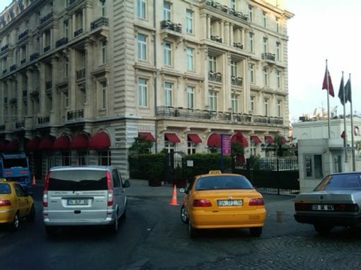 Pera Palace Luxury hotel in Istanbul, Turkey