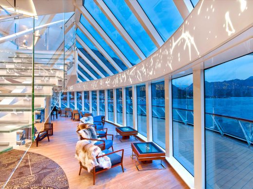 Viking ocean cruise lounge