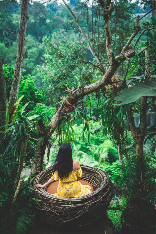 Bali's landscapes provide inner peace